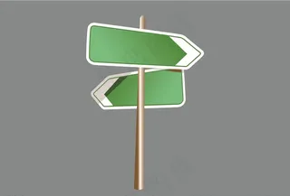 矢量路牌指示牌图片