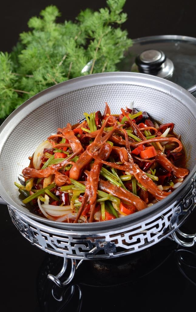 干锅西子鸭舌图片