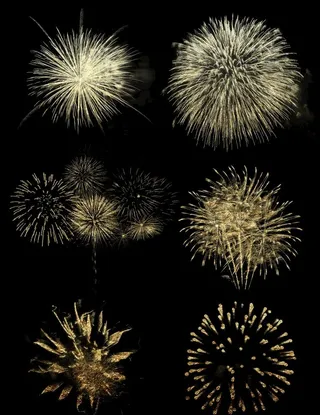 节日烟花 新年春节 图片背景