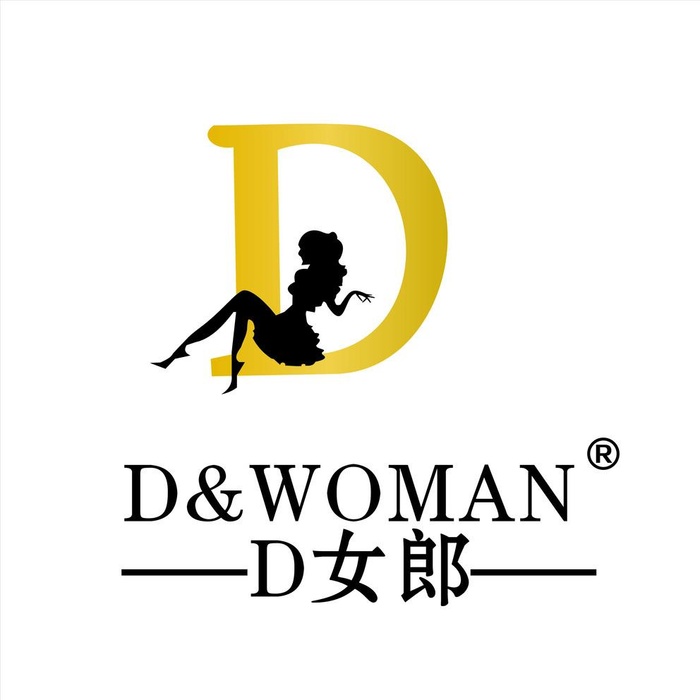 D女郎 LOGO图片cdr矢量模版下载