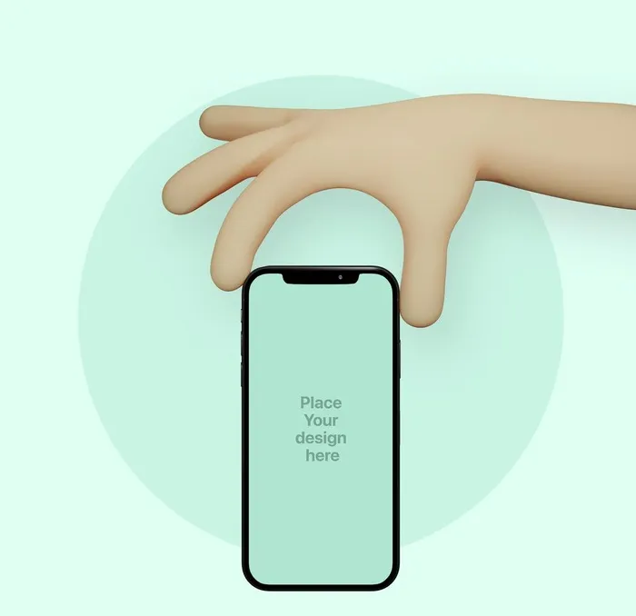 手机样机 图片(2160x2160)psd模版下载