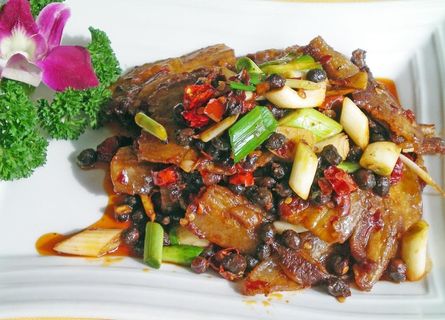 苗家豆豉回锅肉图片
