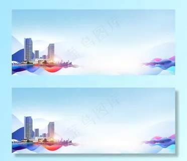 商业建筑背景图片