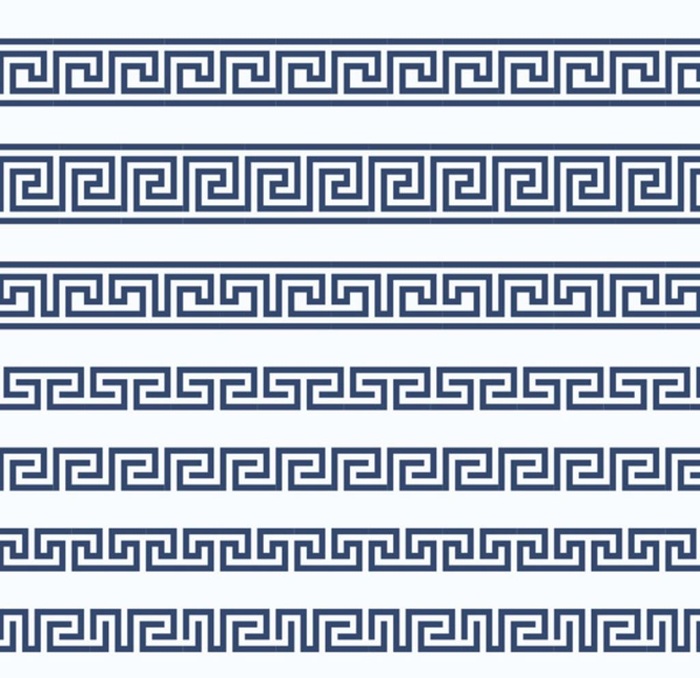 矢量回形纹图片