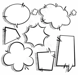 卡通对话框图片