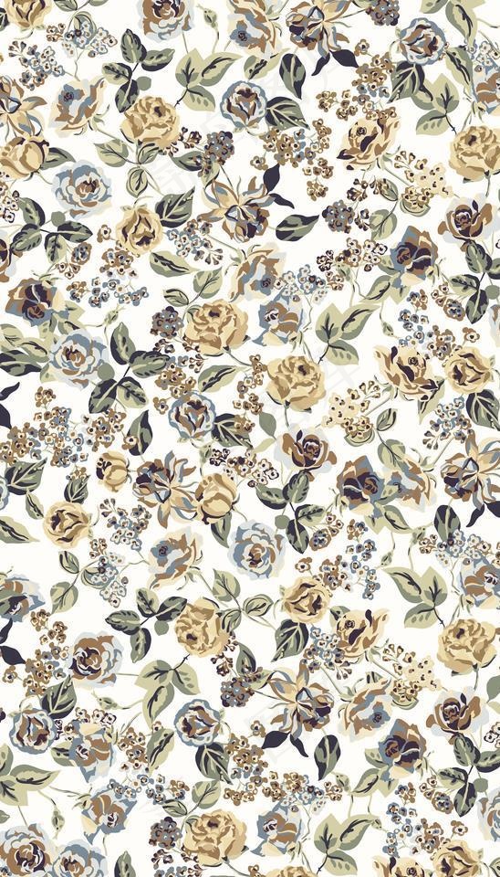 花朵 花卉 欧美印花 各种花图片