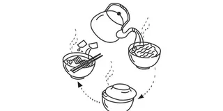 食用方法 步骤 程序 泡面 煮图片