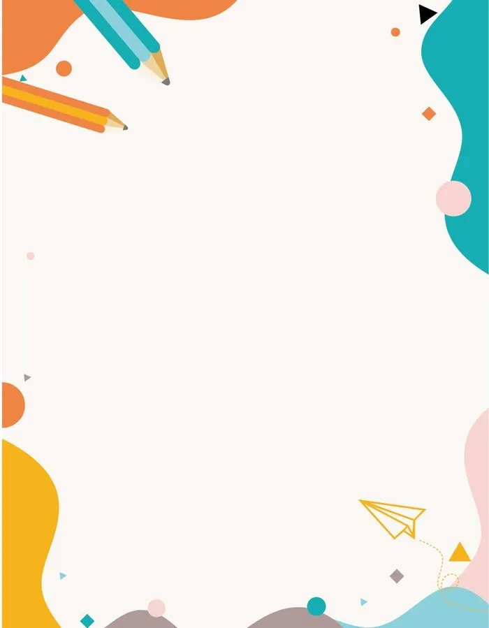 可爱卡通儿童简约幼儿园开学课程图片eps,ai矢量模版下载