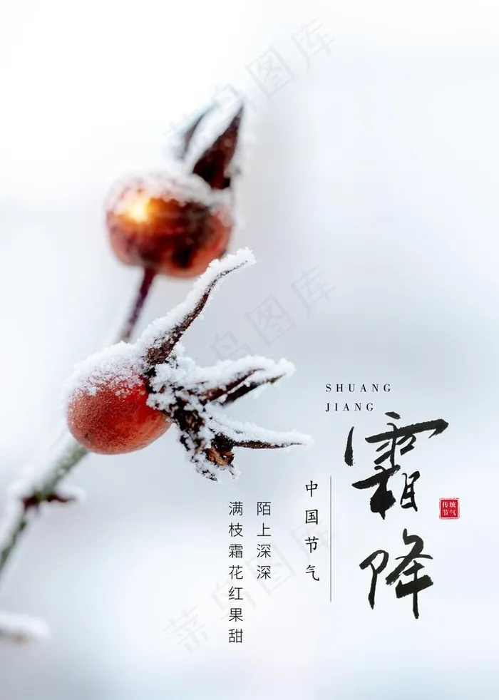 霜降 图片(3425x4961)psd模版下载
