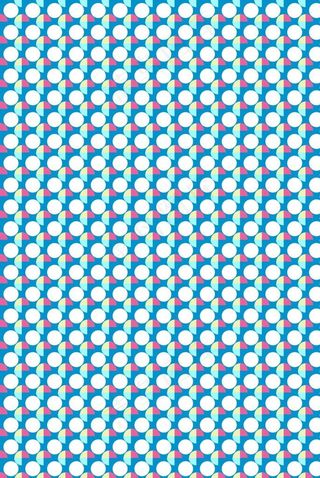 活力蓝白波点背景素材图片