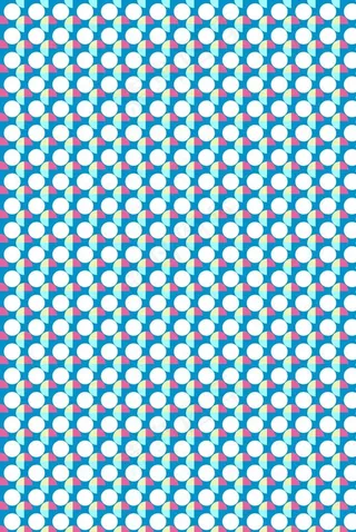 活力蓝白波点背景素材图片