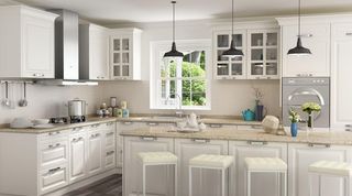 欧式田园厨房图片