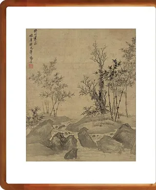 杨晋仿古山水十二开10图片