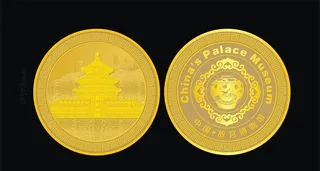 故宫纪念币图片