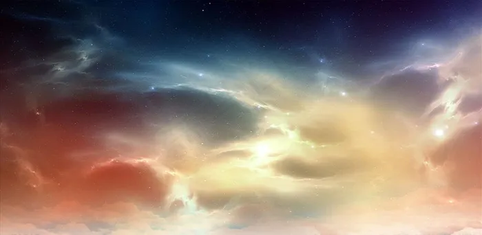 梦幻天空背景图片
