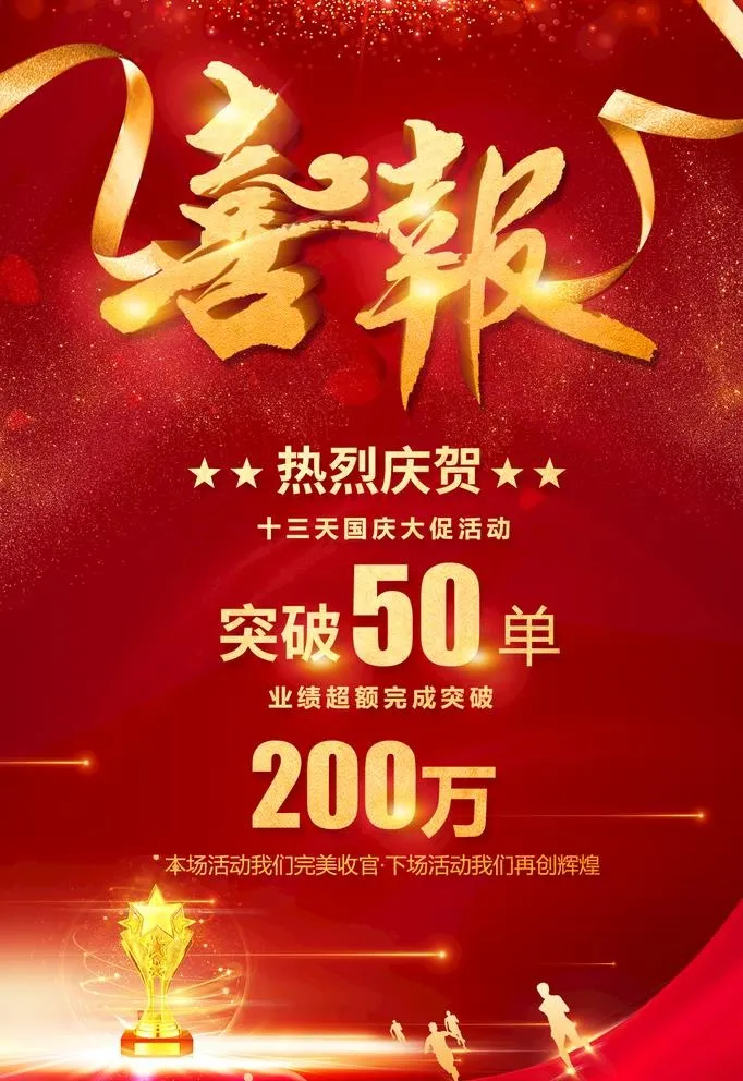 喜报图片(1181x1772)psd模版下载
