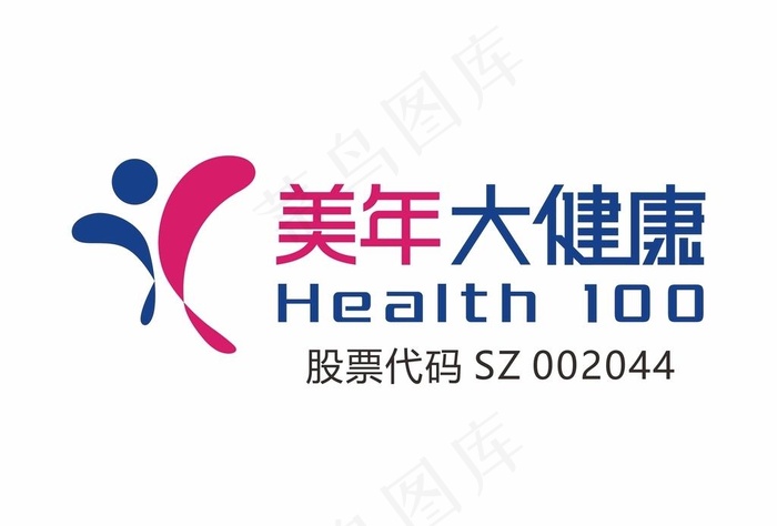美年大健康LOGO图片cdr矢量模版下载
