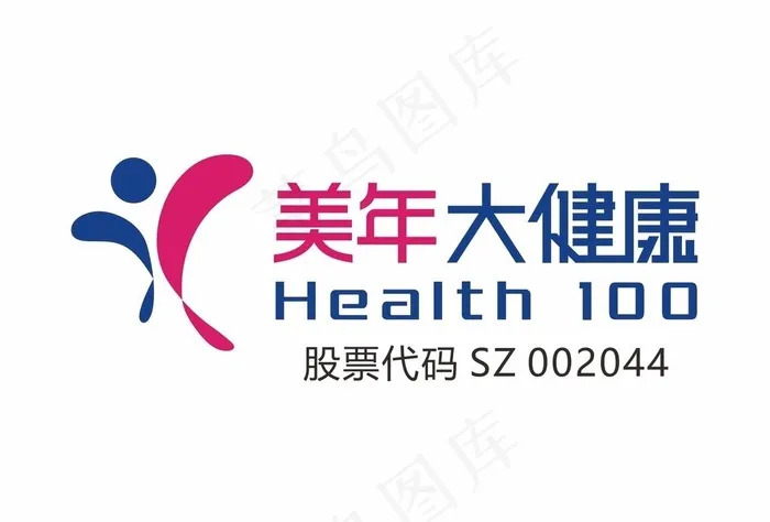 美年大健康LOGO图片cdr矢量模版下载