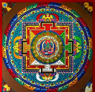 绿度母坦诚图片