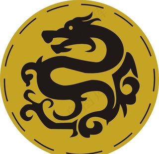 中国龙腾标志图片