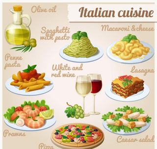 卡通食物插画图片