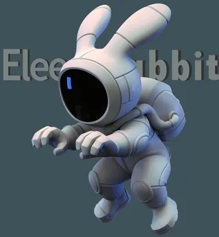 太空兔 T恤 裁片图片