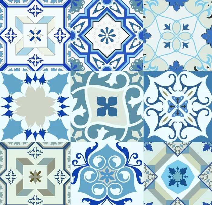 花砖图片(12756x12756)psd模版下载