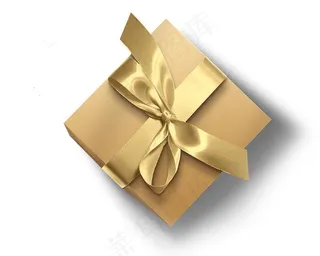 金色礼盒图片