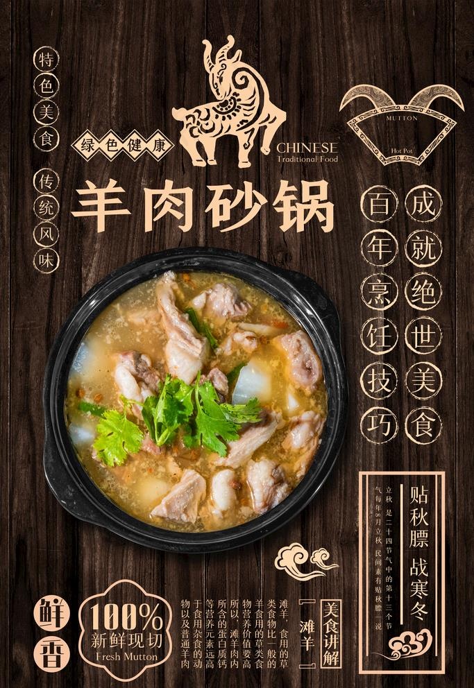 羊肉砂锅图片