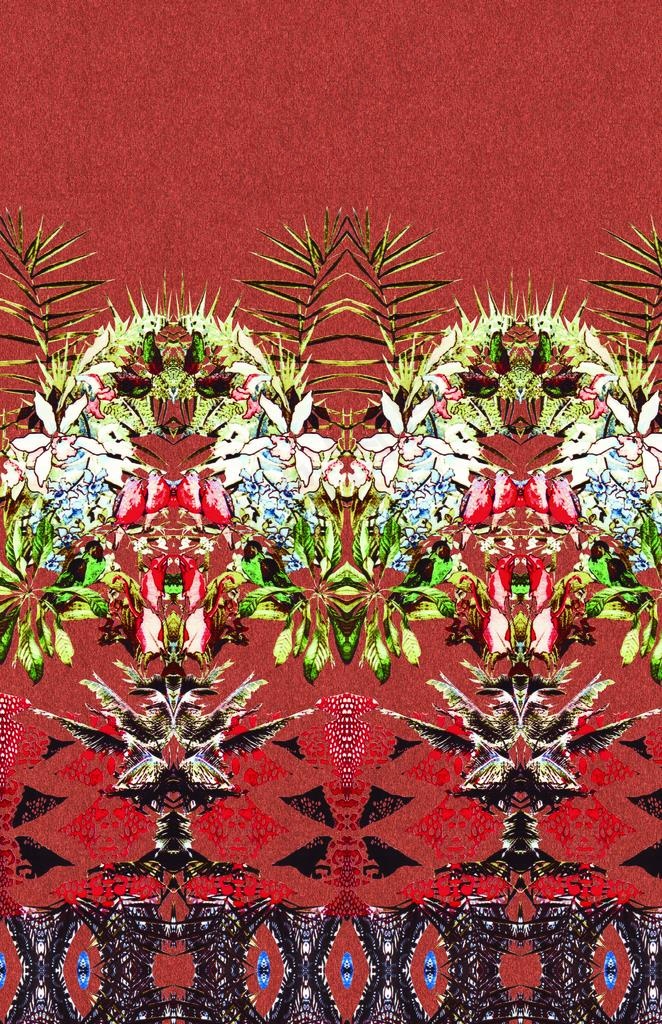 定位花图片