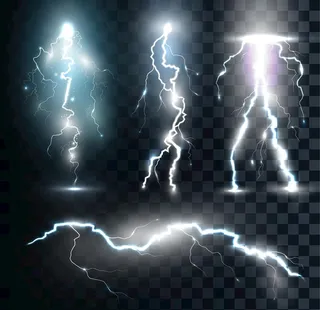 闪电效果图片