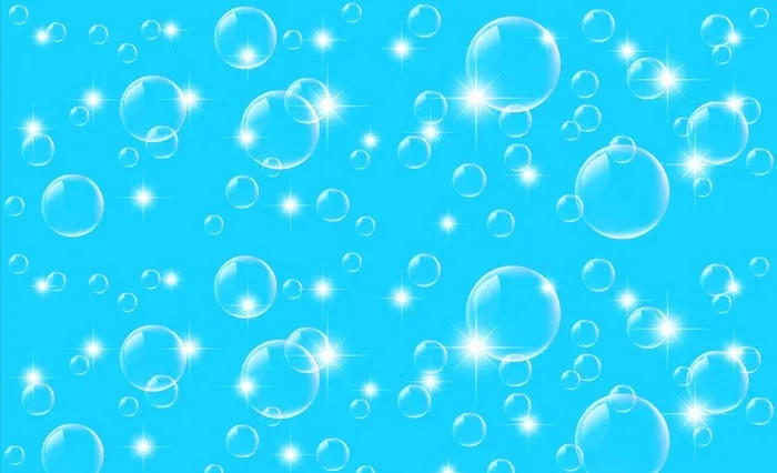 透明泡泡图片ai矢量模版下载