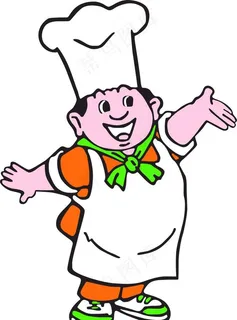 卡通厨师图片