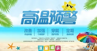 高温预警图片