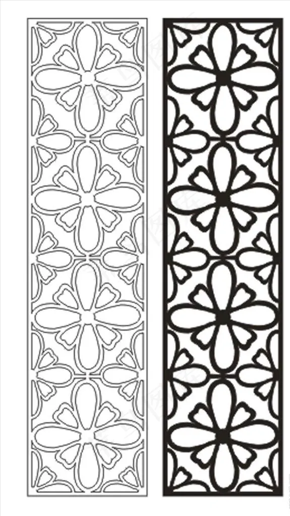 镂空花图片(0×0像素())cdr矢量模版下载