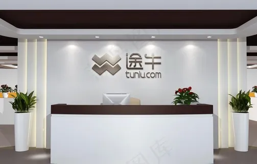 前台背景形象墙图贴LOGO可替图片