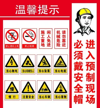 工地安全生产公告牌图片