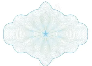 防伪团花图片