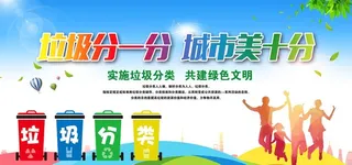 城市垃圾分类图片