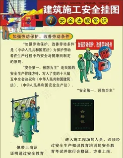 建筑施工安全挂图工地图片 建筑施工安全挂图工地图片