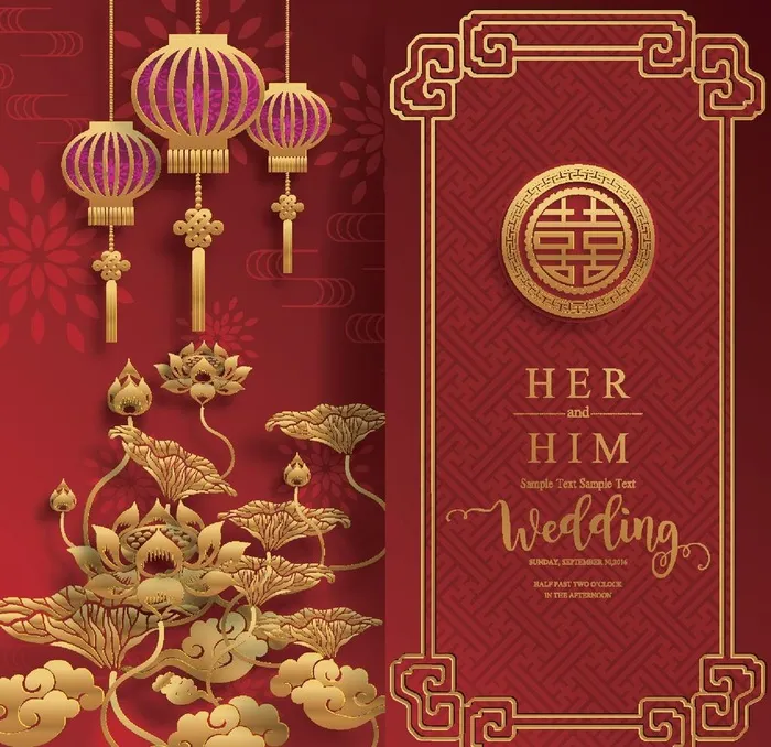 中式边框图片eps,ai矢量模版下载