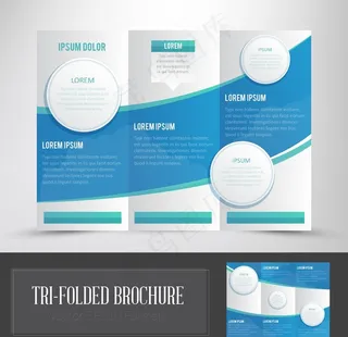 企业三折页图片