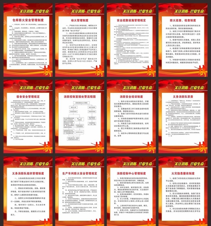 消防安全制度图片
