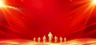 红色奔跑背景图片