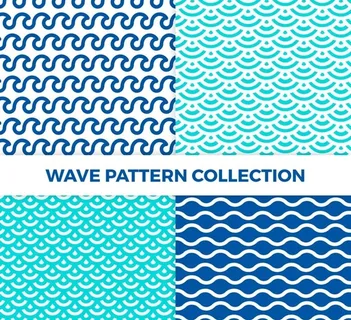 浪花无缝背景图片