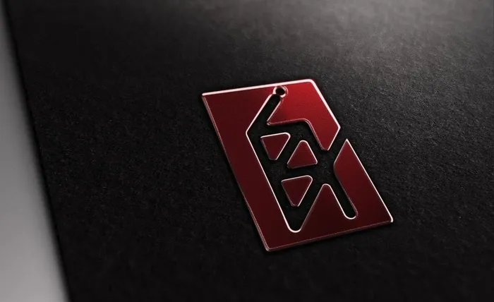 LOGO烫红金智能图层文件图片(2200x1414)psd模版下载