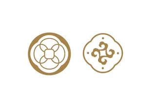 传统圆形logo图片