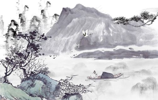 水墨山水图片