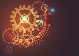 齿轮科技矢量背景图图片