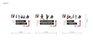 地产办公室企业文化墙图片